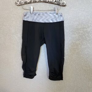 Lululemon capri leggings knee length size 6